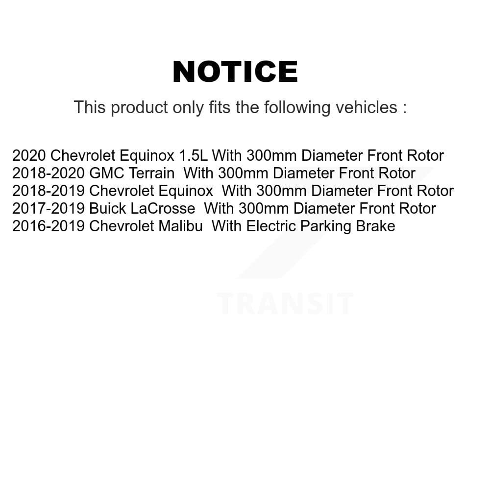 Transit Auto - KDT-100811 - Front and Rear Disc Brake Kits image 24