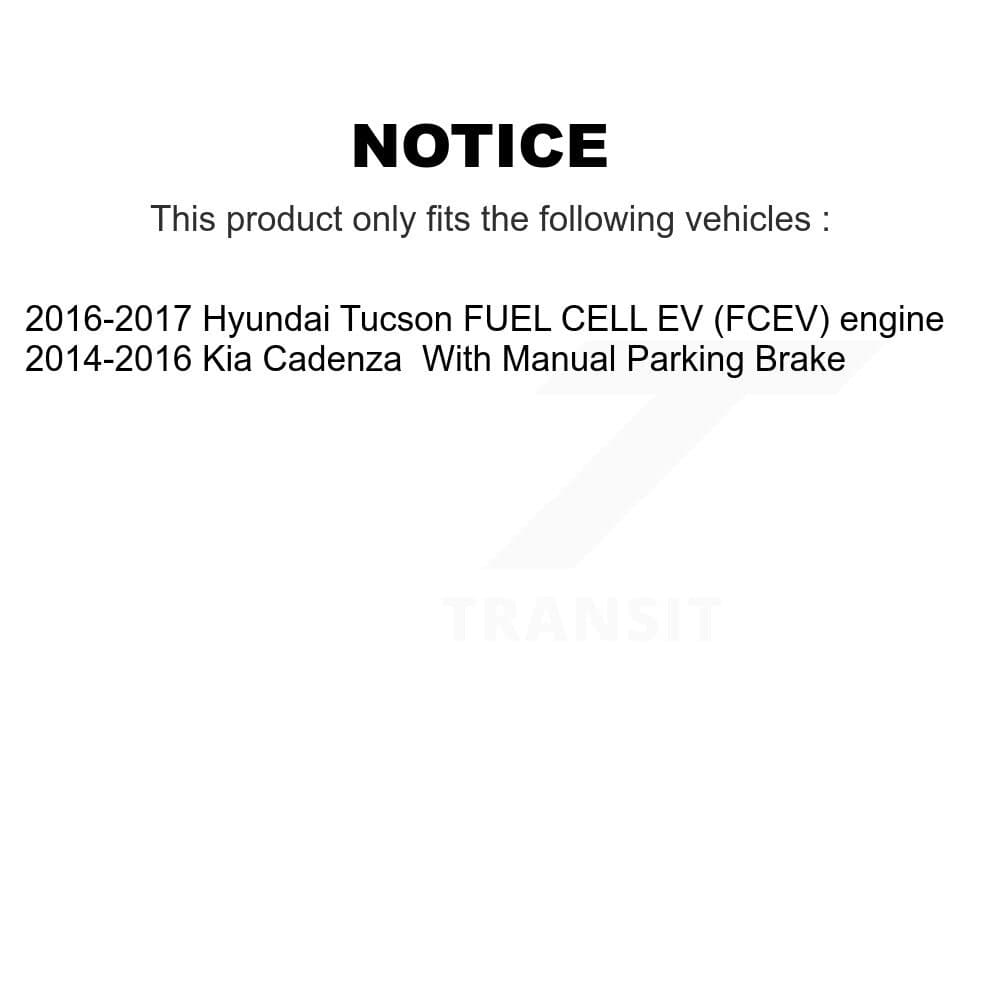 Transit Auto - KDT-100870 - Front and Rear Disc Brake Kits image 24