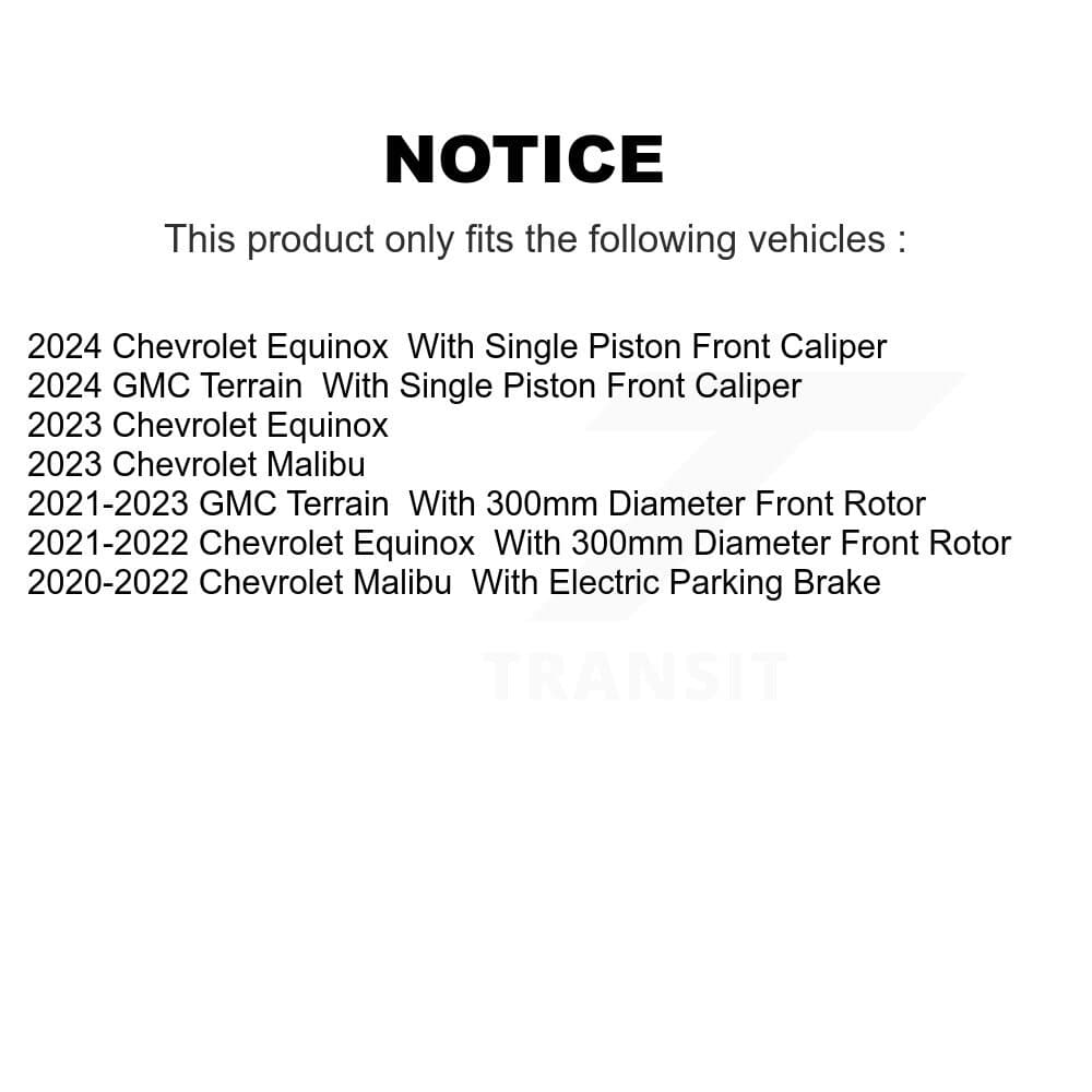 Transit Auto - KDT-101376 - Front and Rear Disc Brake Kits image 24