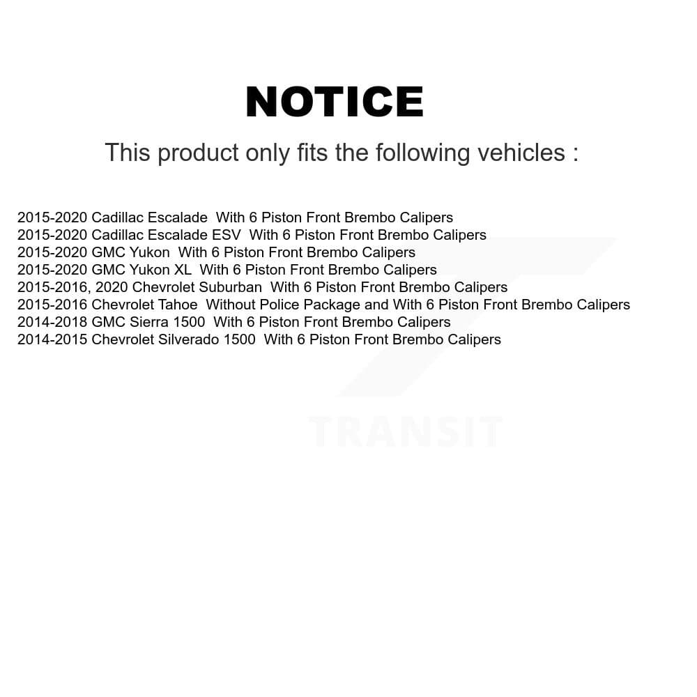 Transit Auto - KDT-101382 - Front and Rear Disc Brake Kits image 24