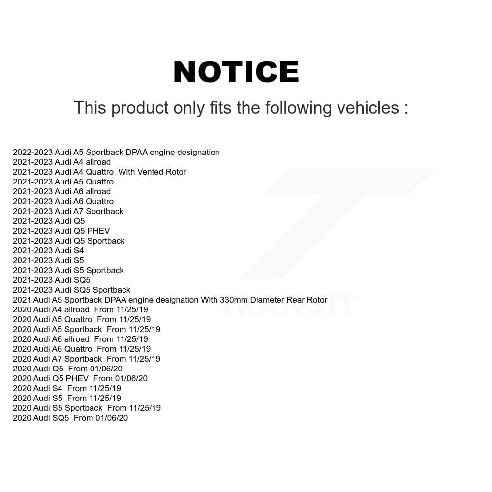 Transit Auto - KDT-101424 - Rear Disc Brake Kits image 24