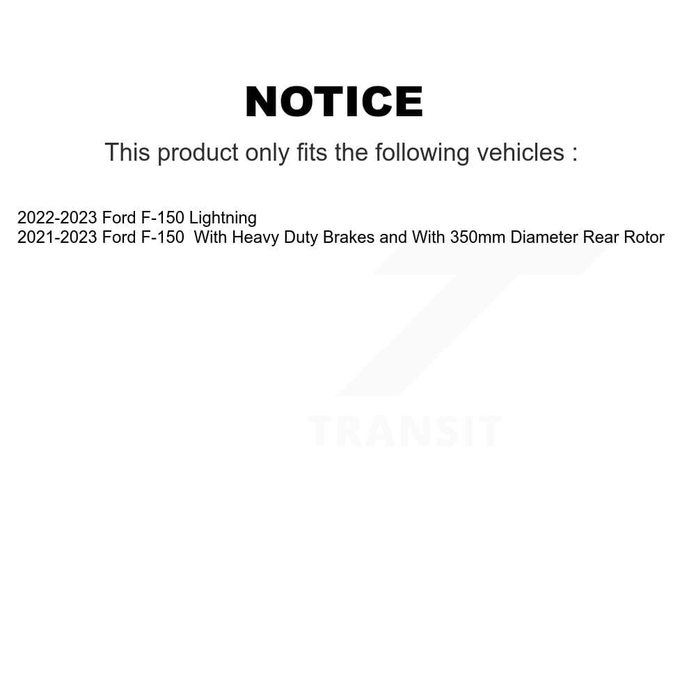 Transit Auto - KDT-101431 - Rear Disc Brake Kits image 24