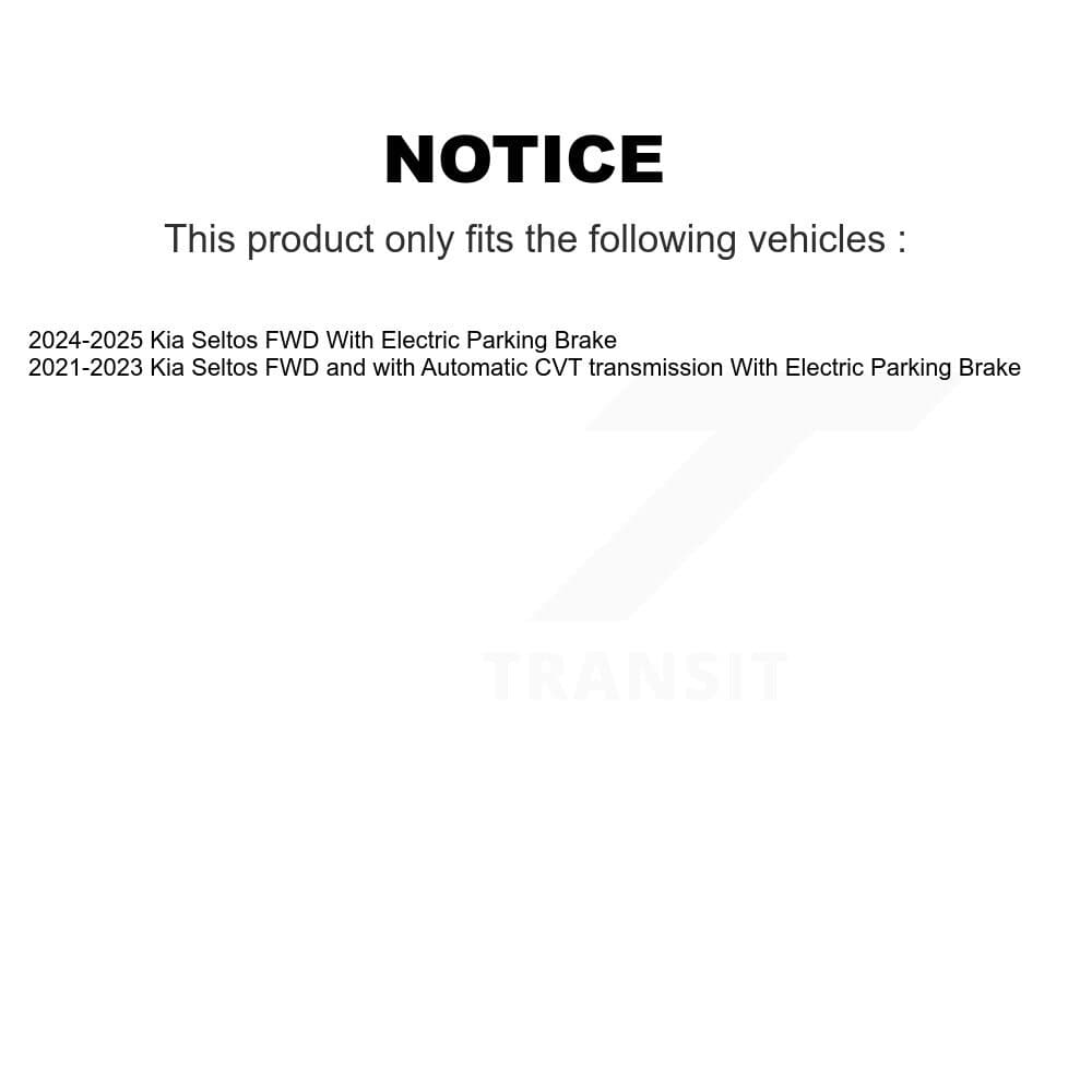 Transit Auto - KDT-101892 - Front and Rear Disc Brake Kits image 24