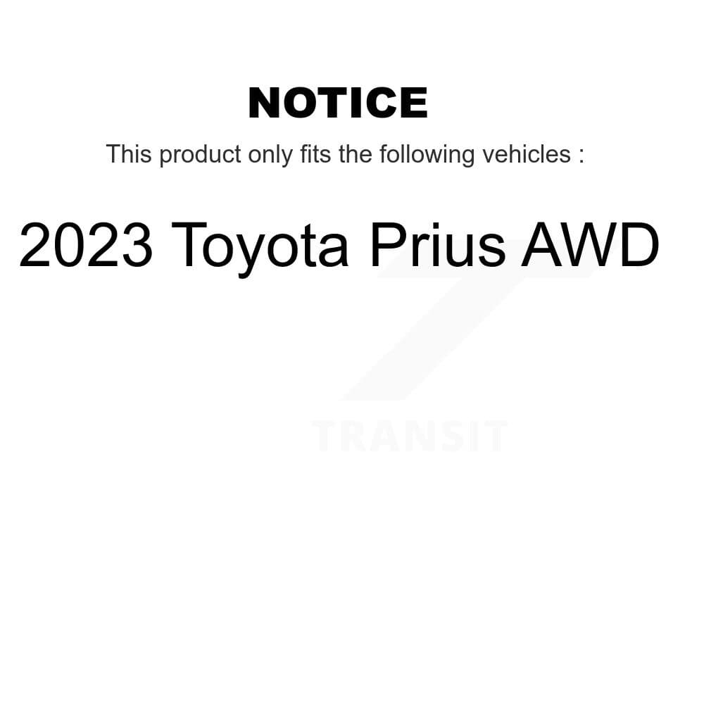 Transit Auto - KDT-101937 - Front and Rear Disc Brake Kits image 24
