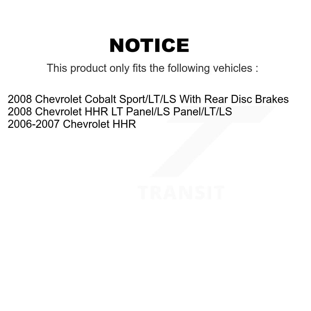 Transit Auto - KFN-100018 - Front and Rear Disc Brake Pad Kits image 14