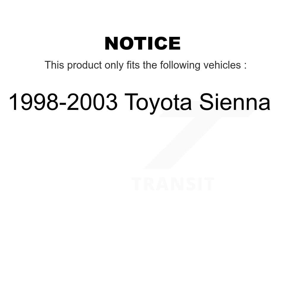 Transit Auto - KFN-100073 - Front and Rear Disc Brake Pad Kits image 14