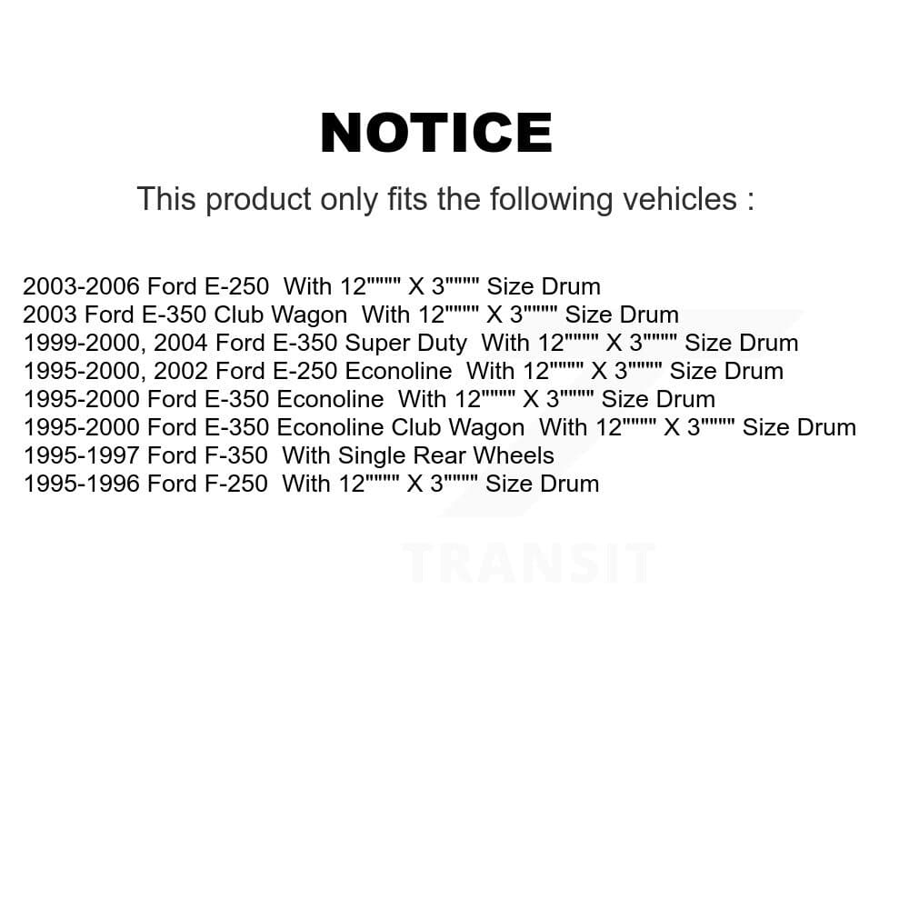 Transit Auto - KFN-100112 - Front and Rear Disc Brake Pad Kits image 14