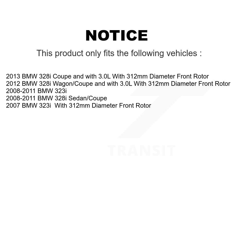 Transit Auto - KFN-100485 - Front and Rear Disc Brake Pad Kits image 14