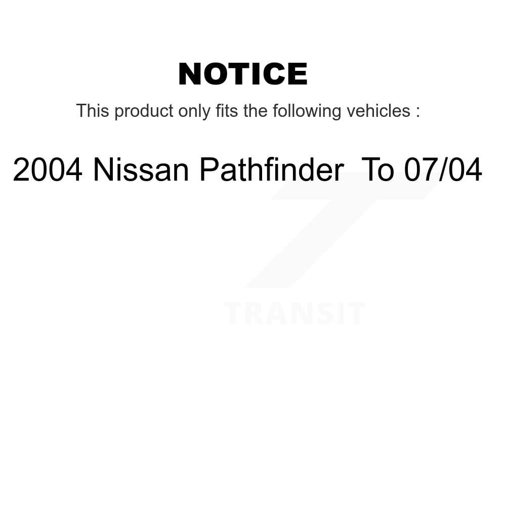 Transit Auto - KFN-100524 - Front and Rear Disc Brake Pad Kits image 14