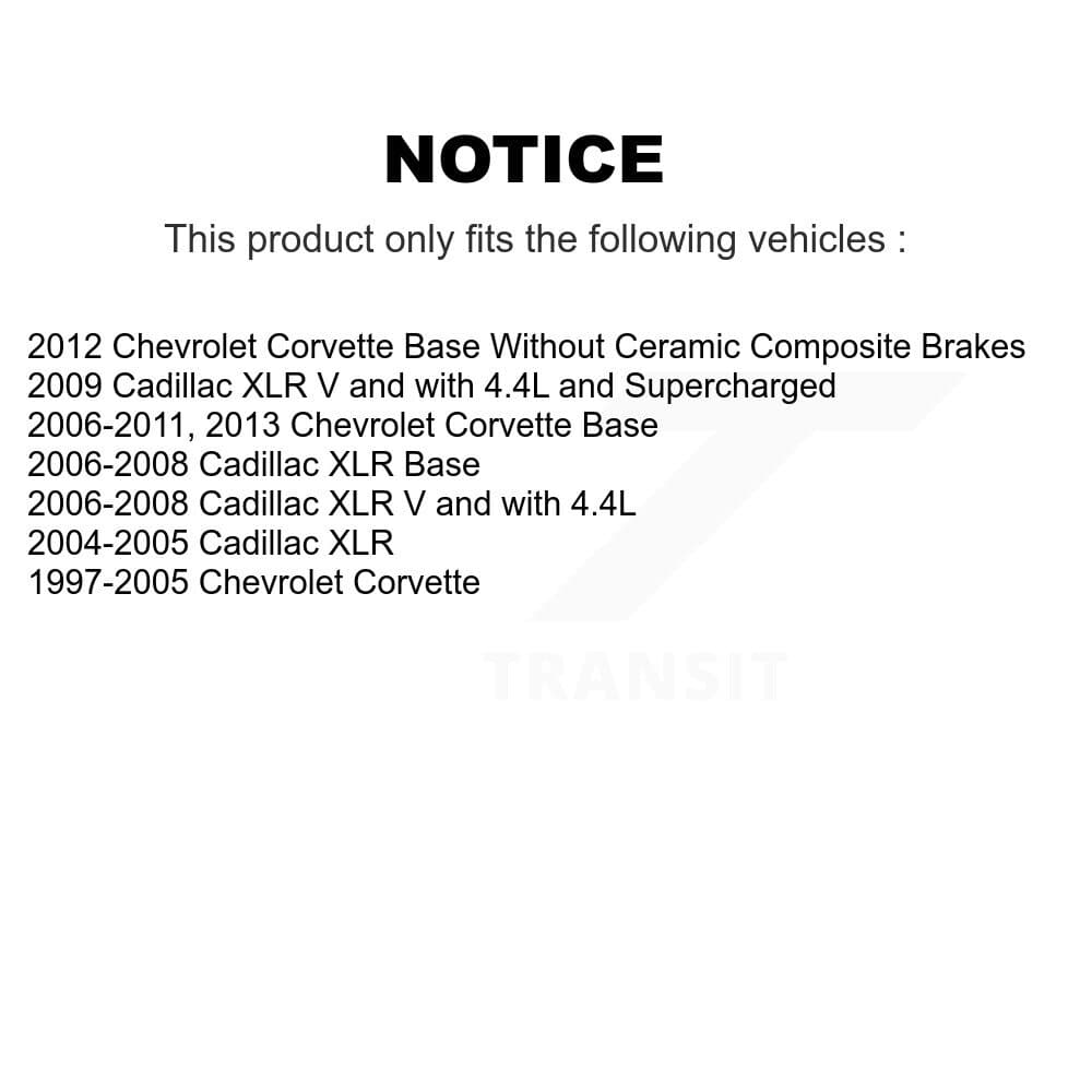 Transit Auto - KFN-100534 - Front and Rear Disc Brake Pad Kits image 14