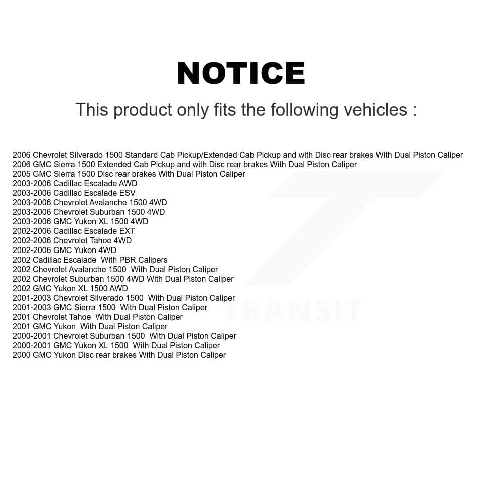 Transit Auto - KFN-100648 - Front and Rear Disc Brake Pad Kits image 14