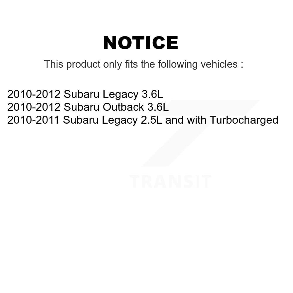 Transit Auto - KFN-100735 - Front and Rear Disc Brake Pad Kits image 14