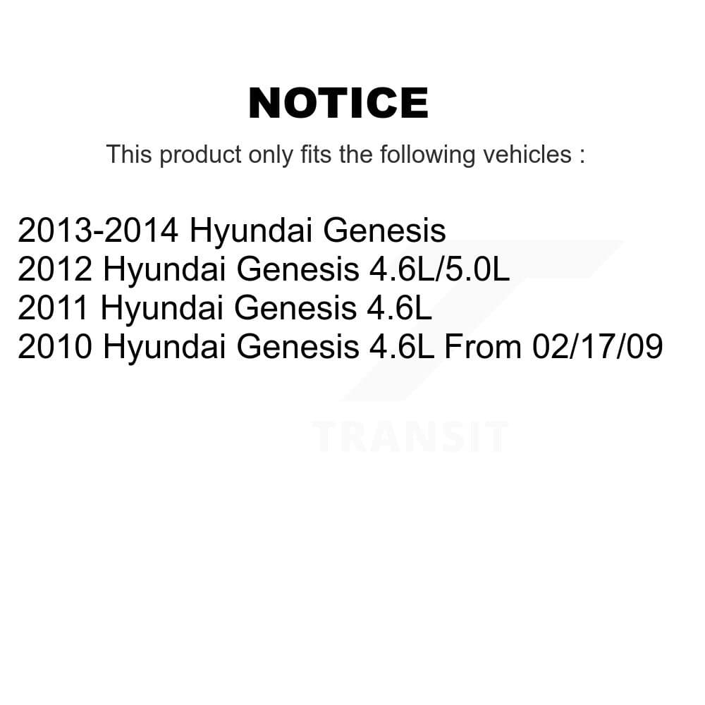 Transit Auto - KFN-100747 - Front and Rear Disc Brake Pad Kits image 14