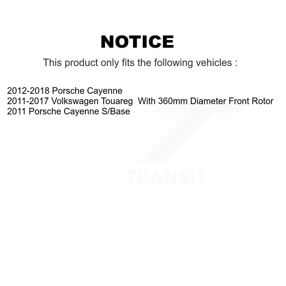 Transit Auto - KFN-100871 - Front and Rear Disc Brake Pad Kits image 14