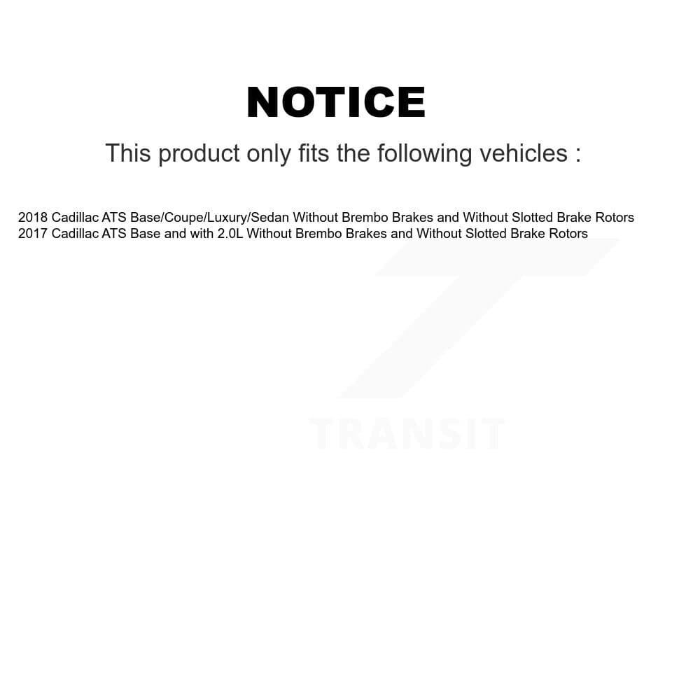 Transit Auto - KFN-100901 - Front and Rear Disc Brake Pad Kits image 14