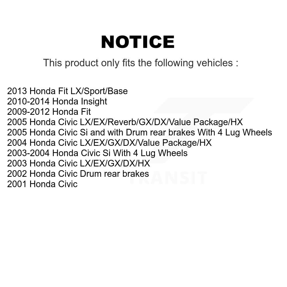 Genius - KG-101418 - Rear Brake Drum Kits image 14