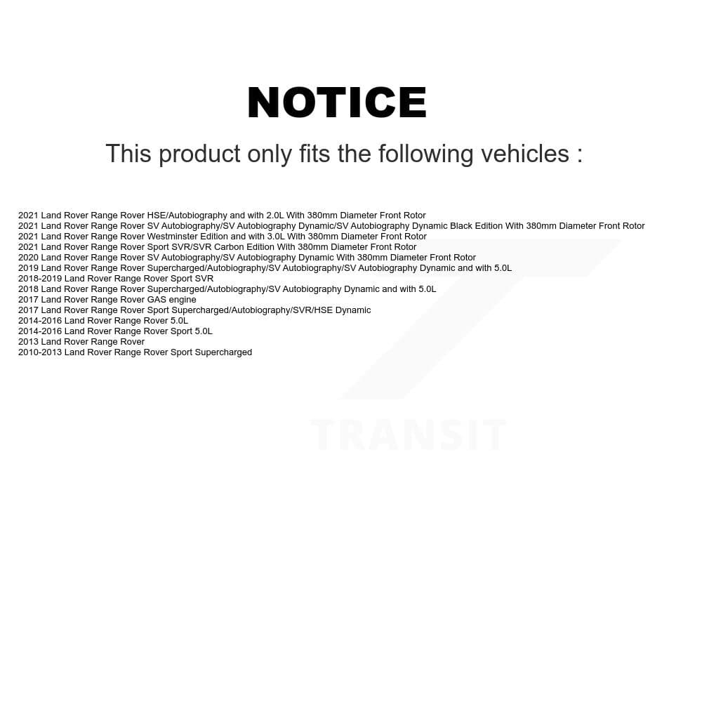 Transit Auto - KGA-100033 - Front Disc Brake Kits image 19