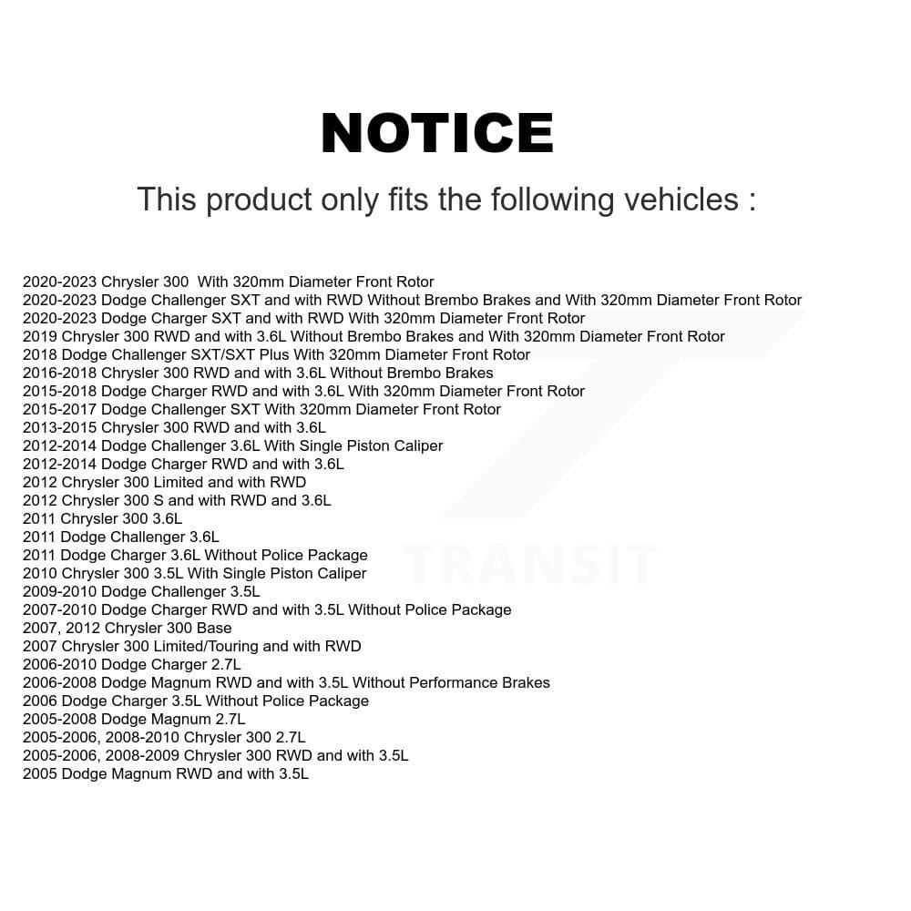 Transit Auto - KGA-100082 - Front Disc Brake Kits image 19