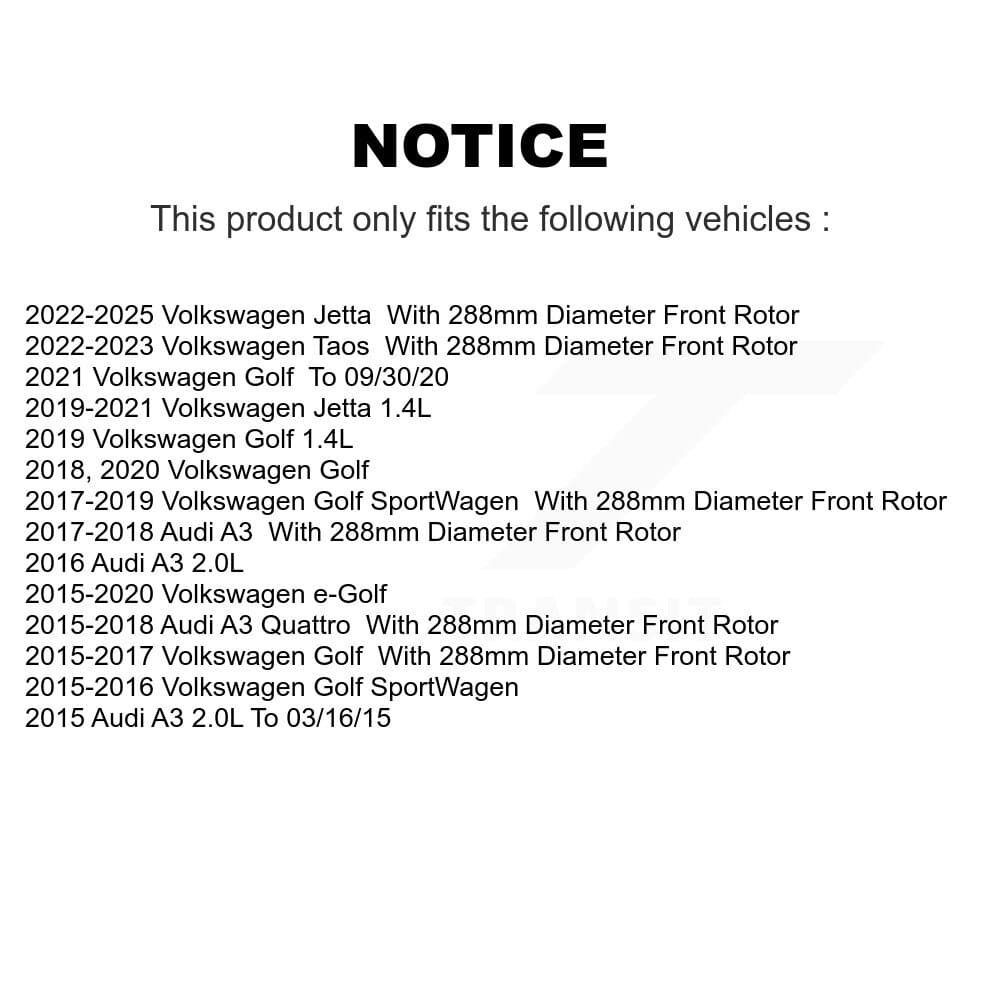 Transit Auto - KGA-100148 - Front Disc Brake Kits image 19
