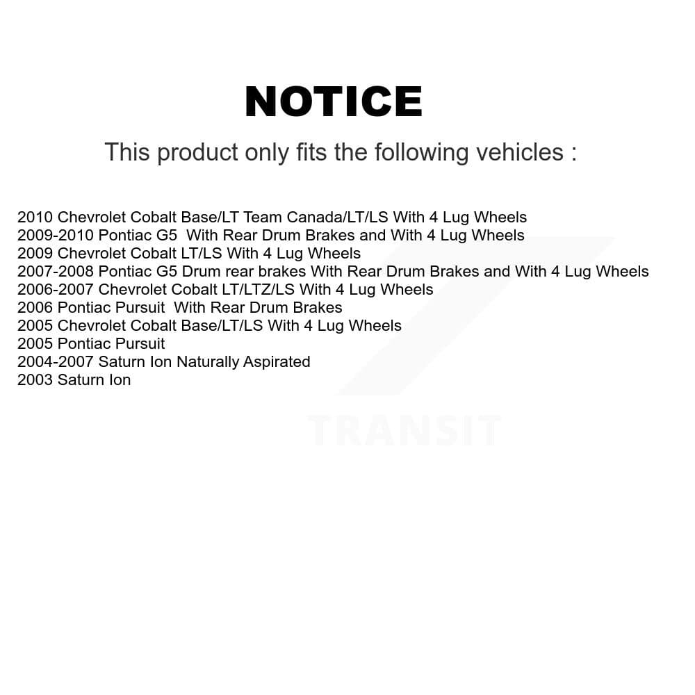 Transit Auto - KGA-100331 - Front Disc Brake Kits image 19