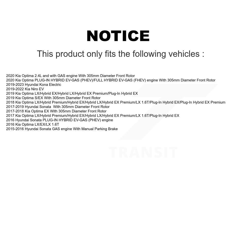Transit Auto - KGA-100488 - Front Disc Brake Kits image 19