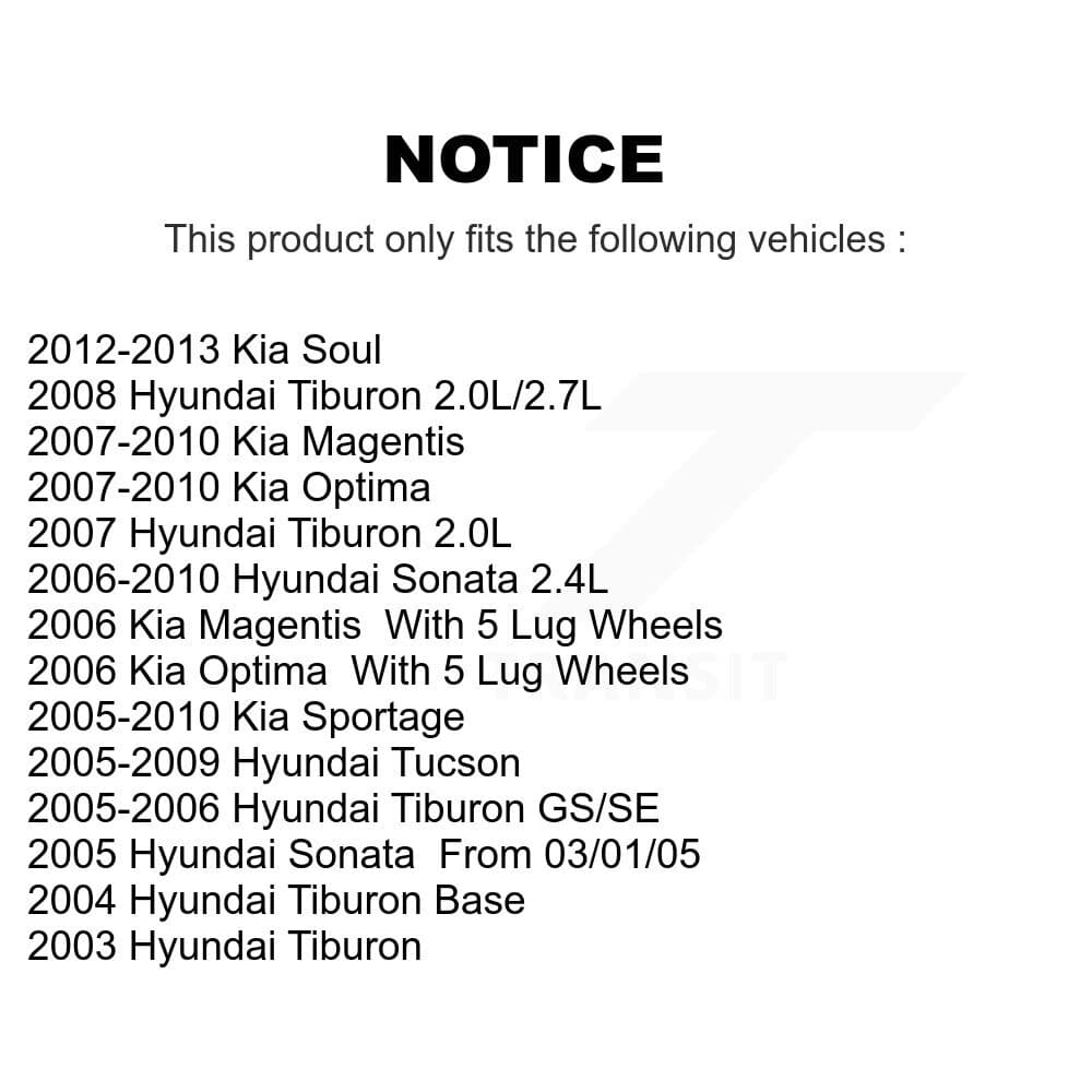Transit Auto - KGA-100497 - Front Disc Brake Kits image 19