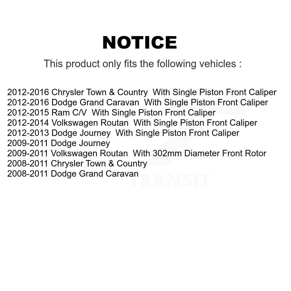Transit Auto - KGA-100680 - Front Disc Brake Kits image 19