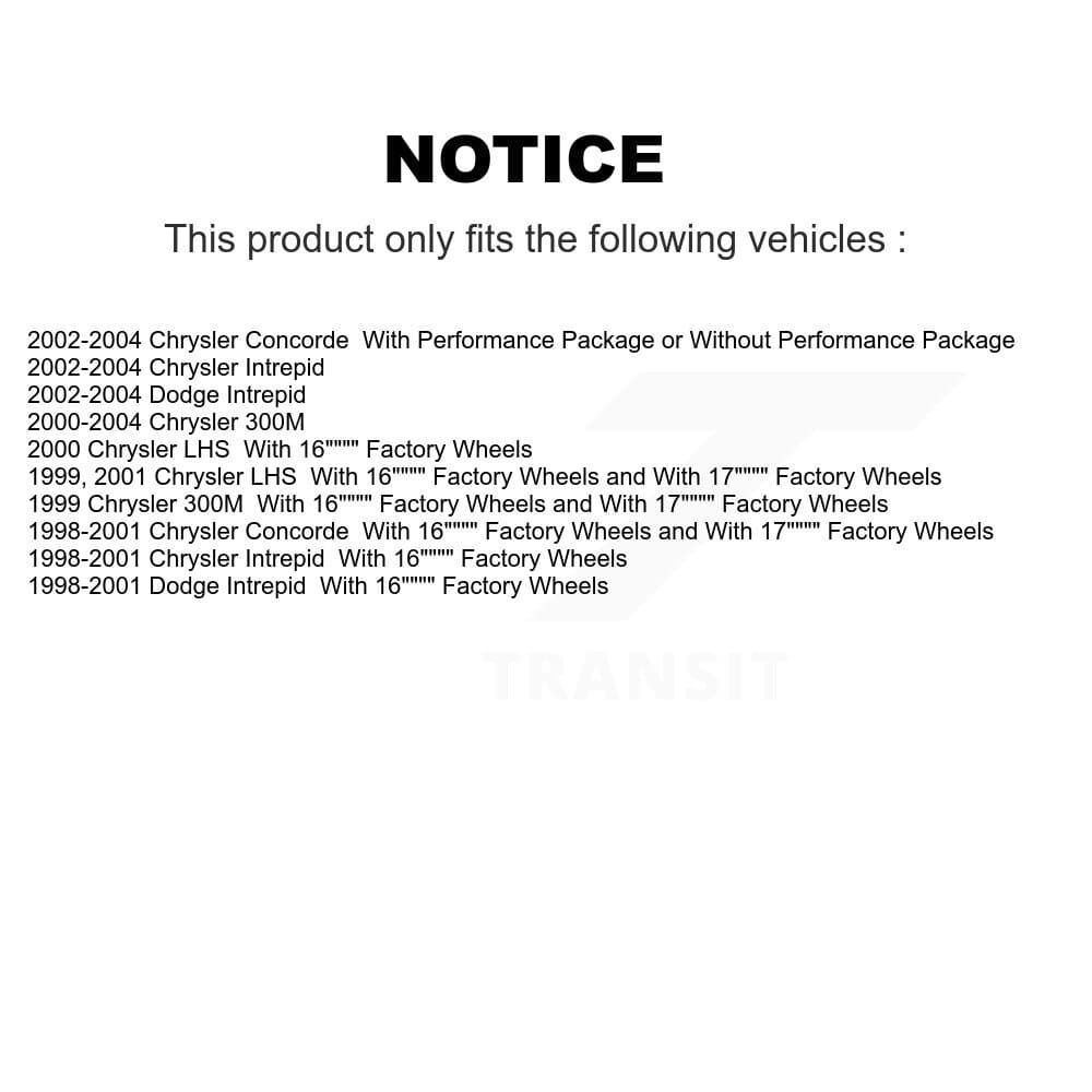 Transit Auto - KGA-100860 - Front Disc Brake Kits image 19