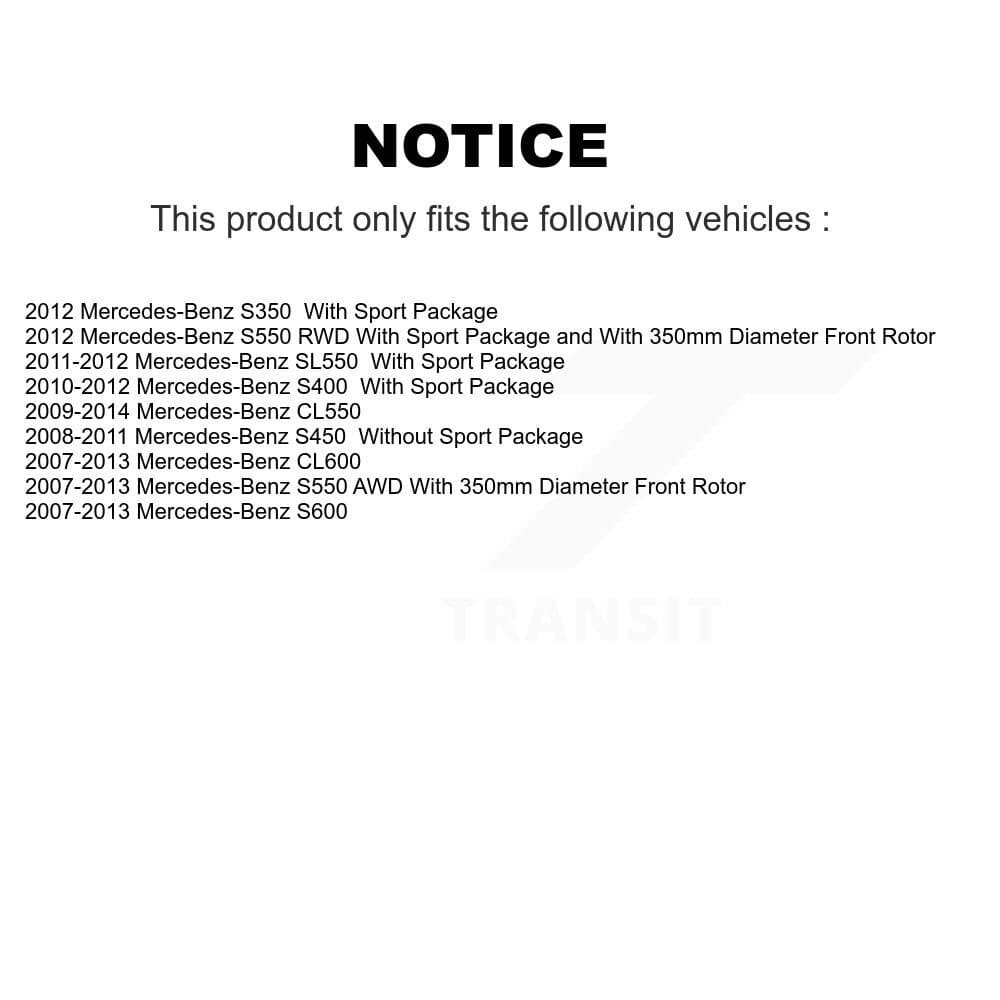 Transit Auto - KGA-101056 - Front and Rear Disc Brake Kits image 19