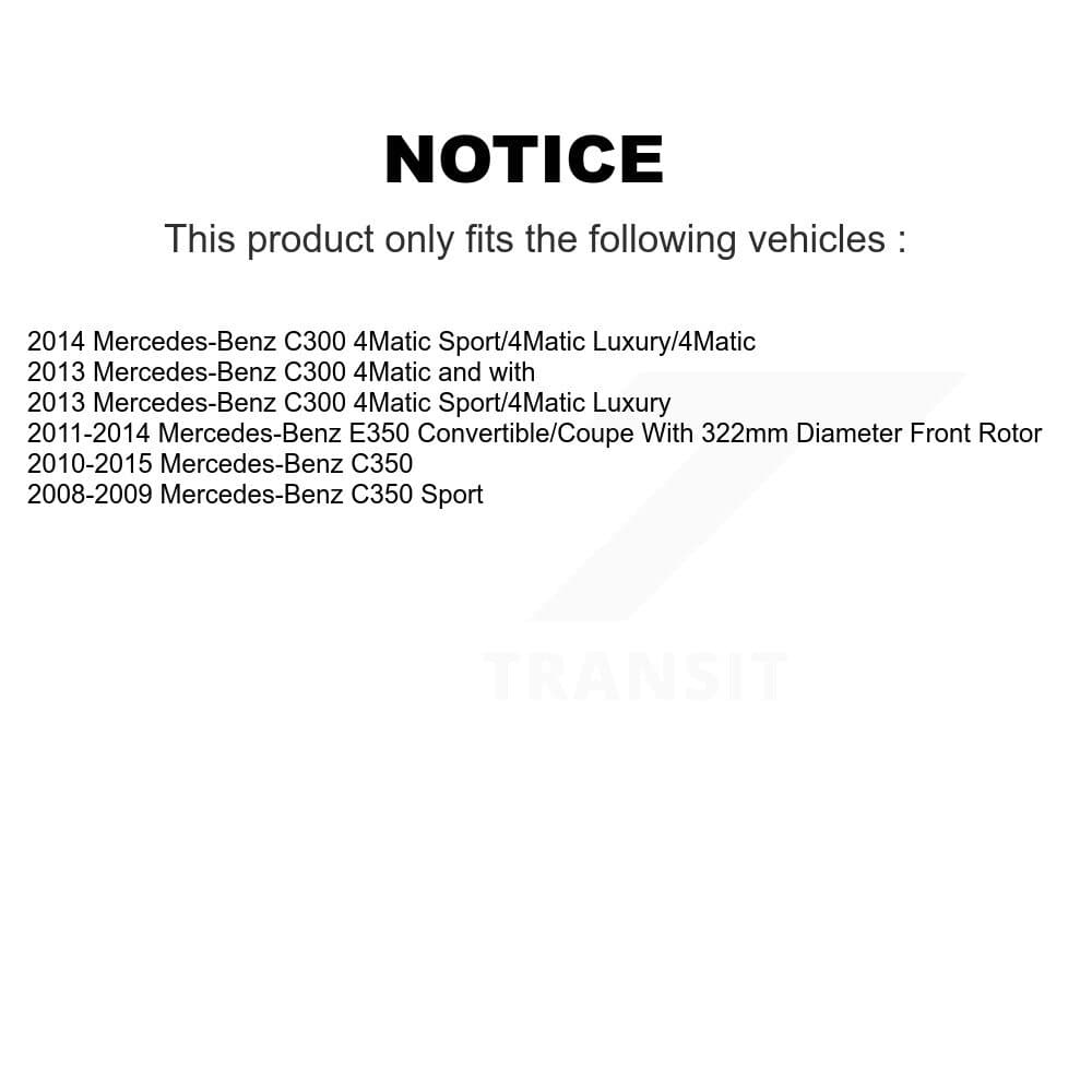 Transit Auto - KGA-101064 - Front and Rear Disc Brake Kits image 19