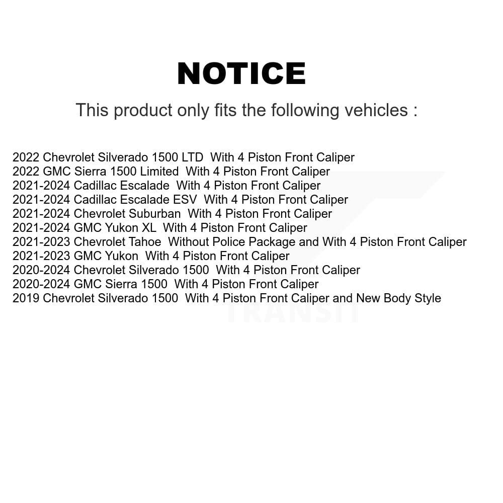 Transit Auto - KGA-101159 - Front and Rear Disc Brake Kits image 19