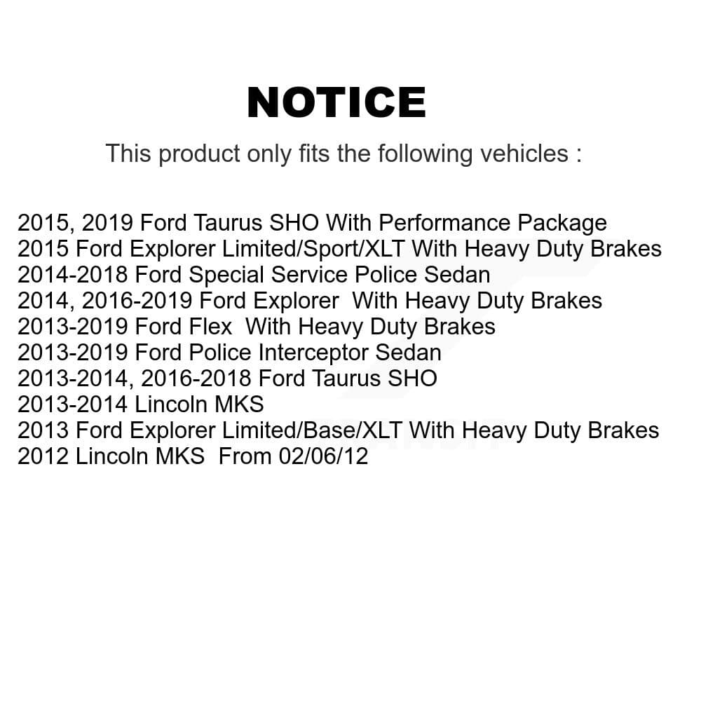 Transit Auto - KGA-102066 - Front and Rear Disc Brake Kits image 19