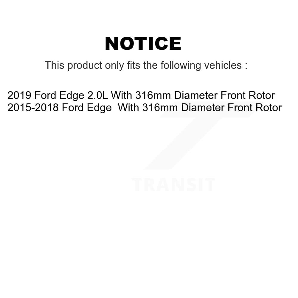 Transit Auto - KGA-102536 - Front and Rear Disc Brake Kits image 19