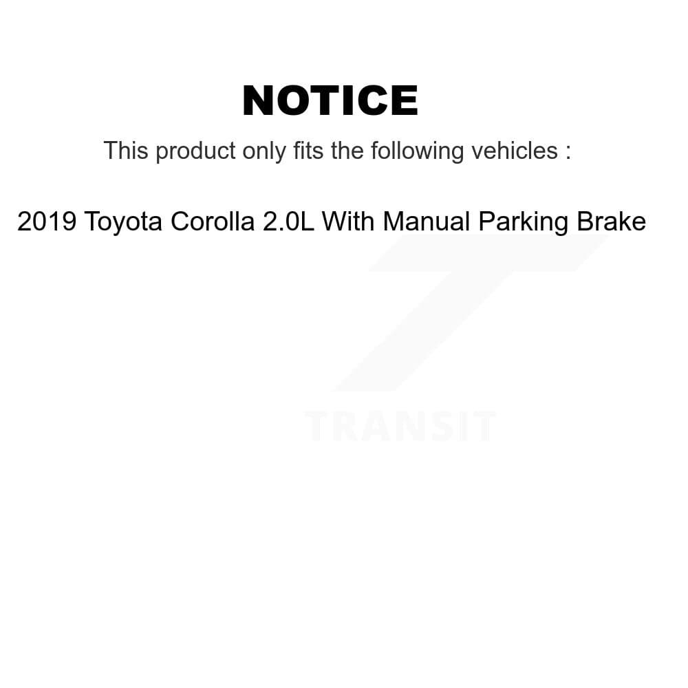 Transit Auto - KGA-102634 - Front and Rear Disc Brake Kits image 19