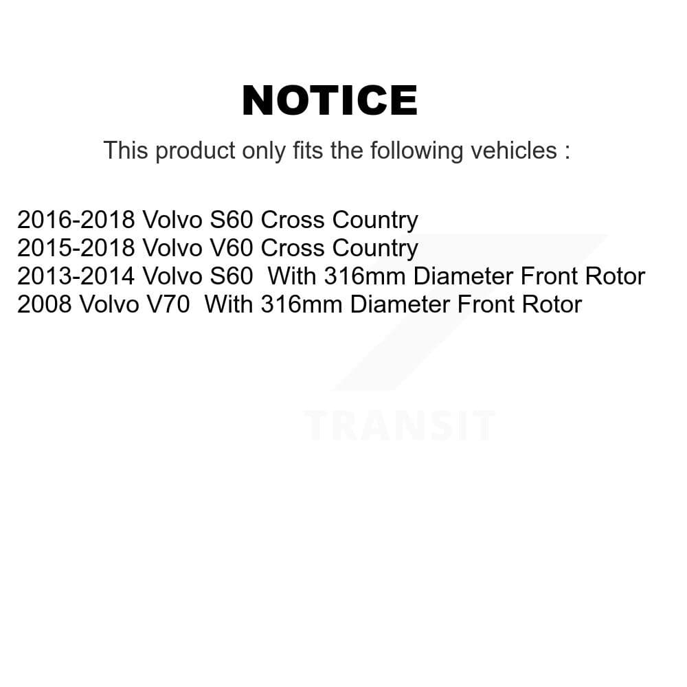 Transit Auto - KGA-102864 - Front and Rear Disc Brake Kits image 19