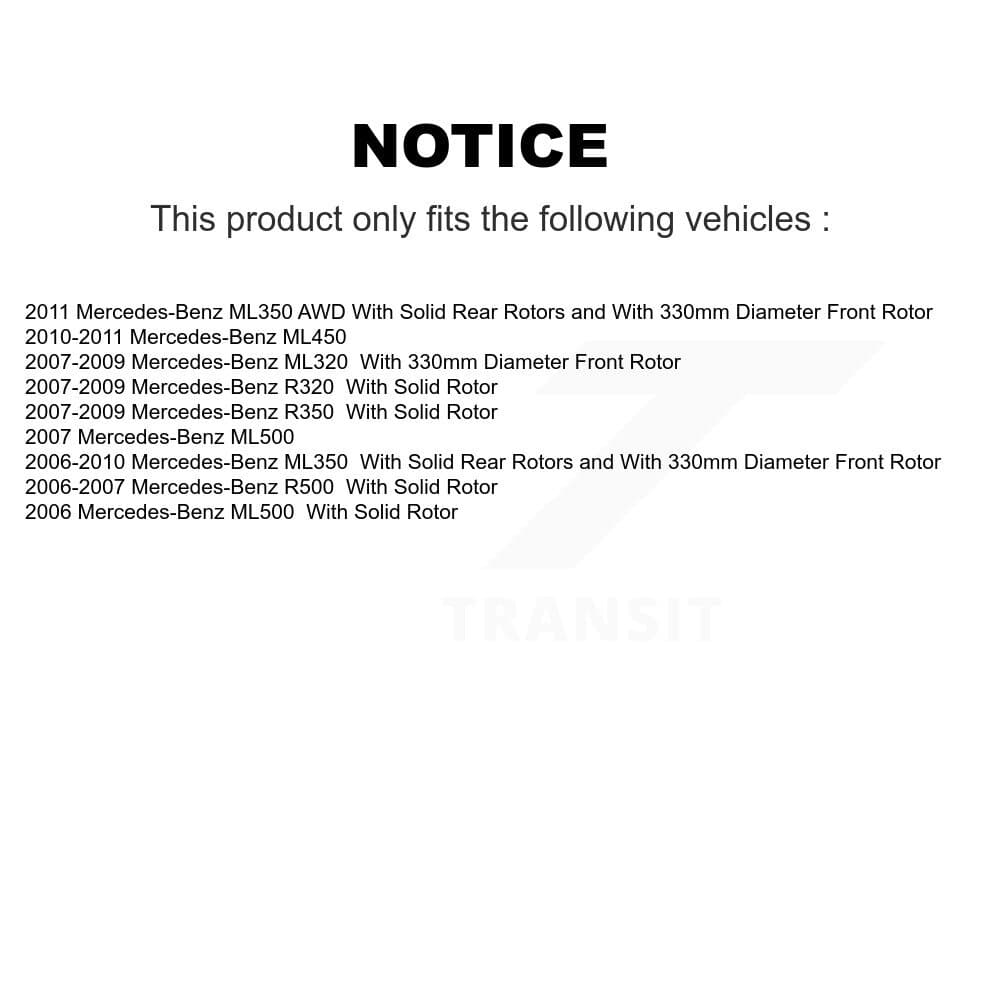 Transit Auto - KGA-103089 - Front and Rear Disc Brake Kits image 19