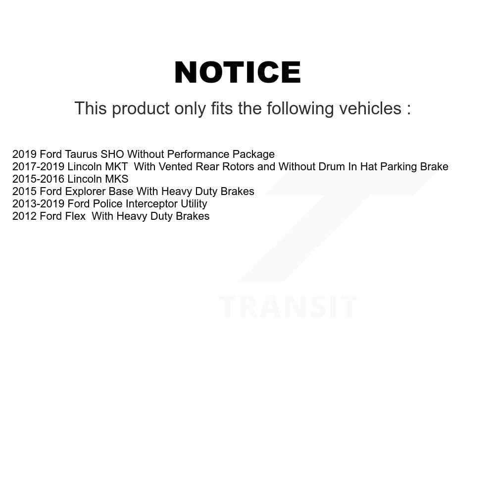 Transit Auto - KGA-103397 - Rear Disc Brake Kits image 19