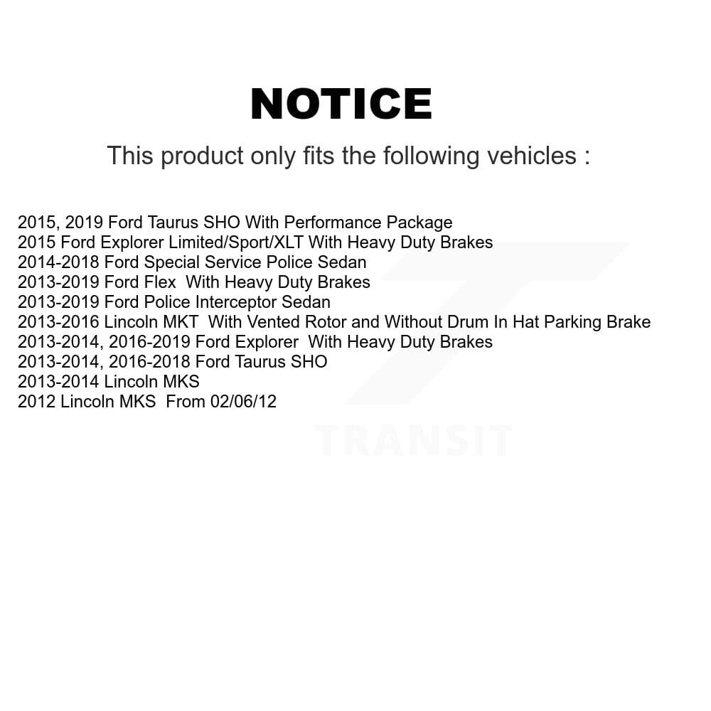 Transit Auto - KGA-103401 - Rear Disc Brake Kits image 19