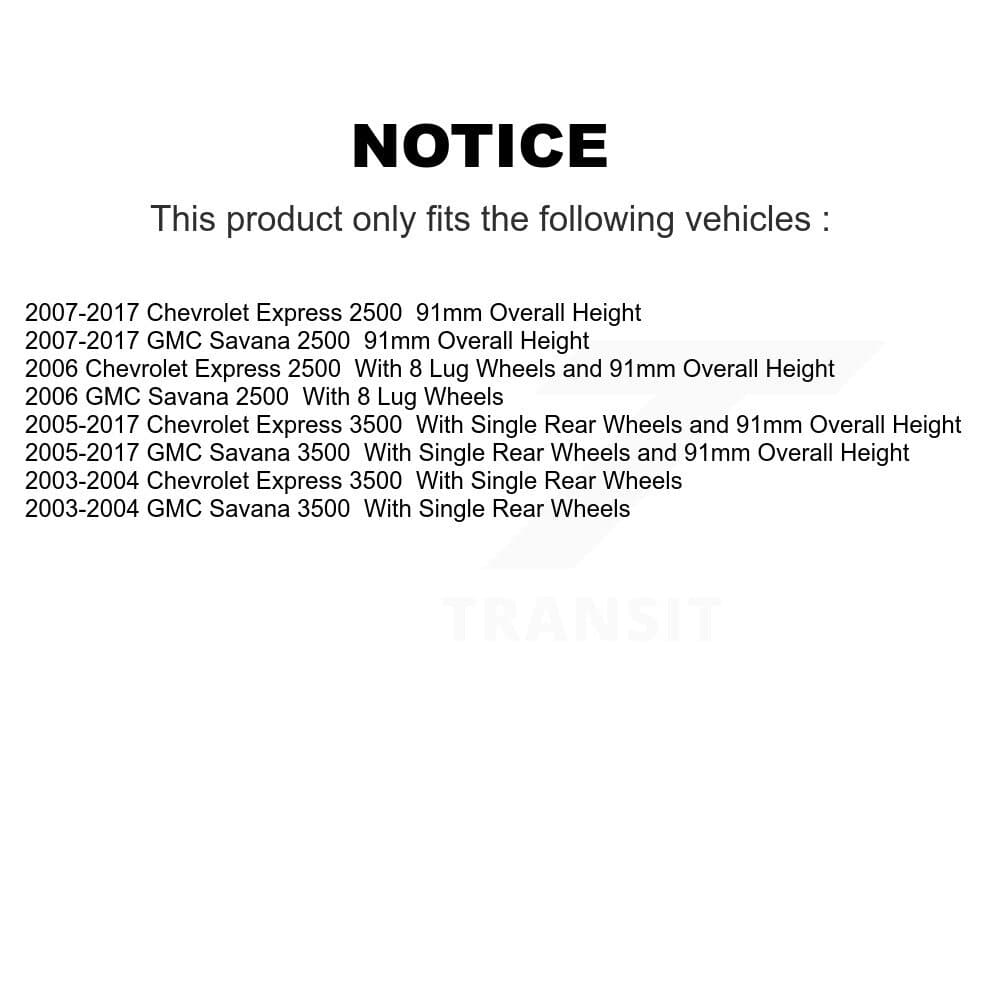 Transit Auto - KGA-103539 - Rear Disc Brake Kits image 19