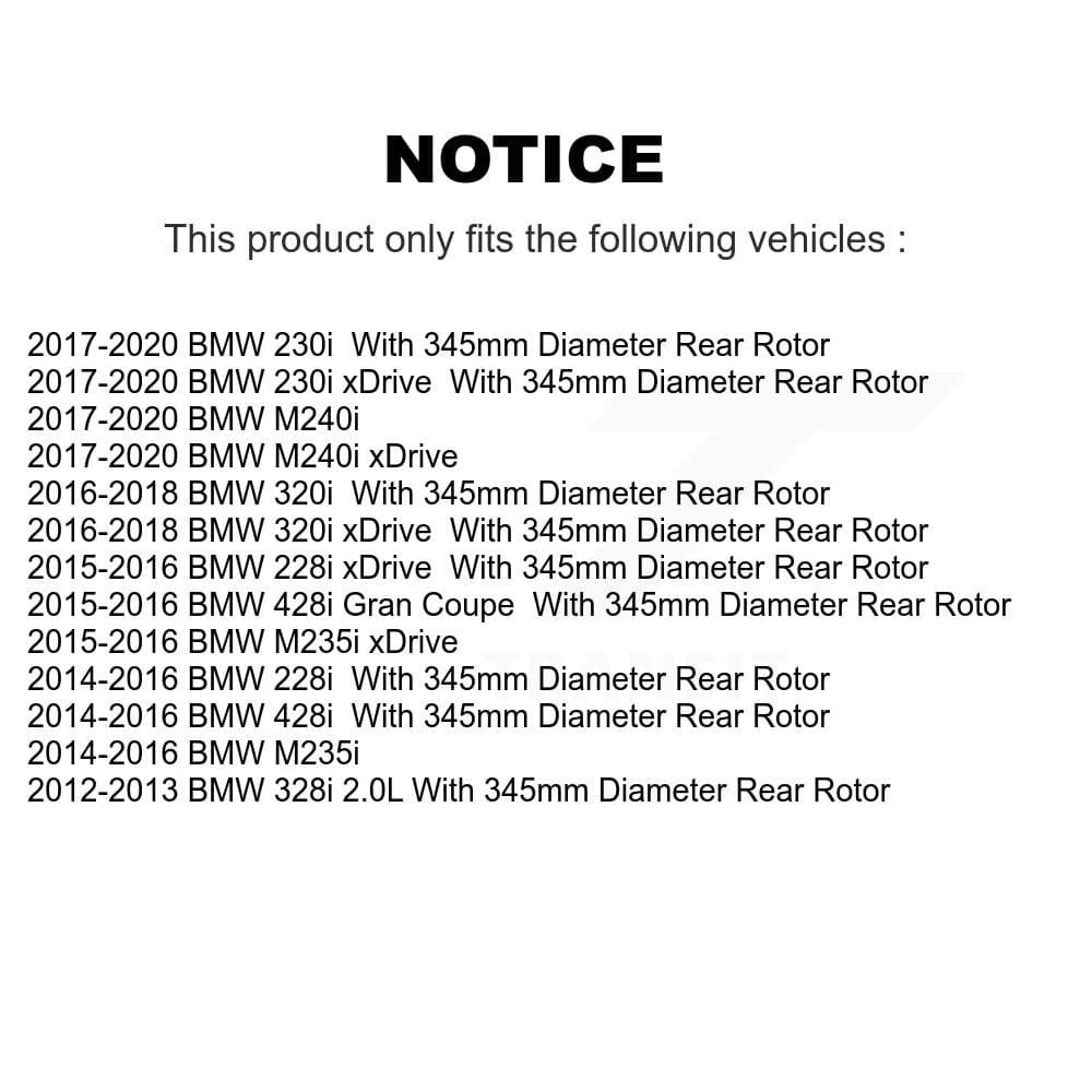 Transit Auto - KGA-104141 - Rear Disc Brake Kits image 19