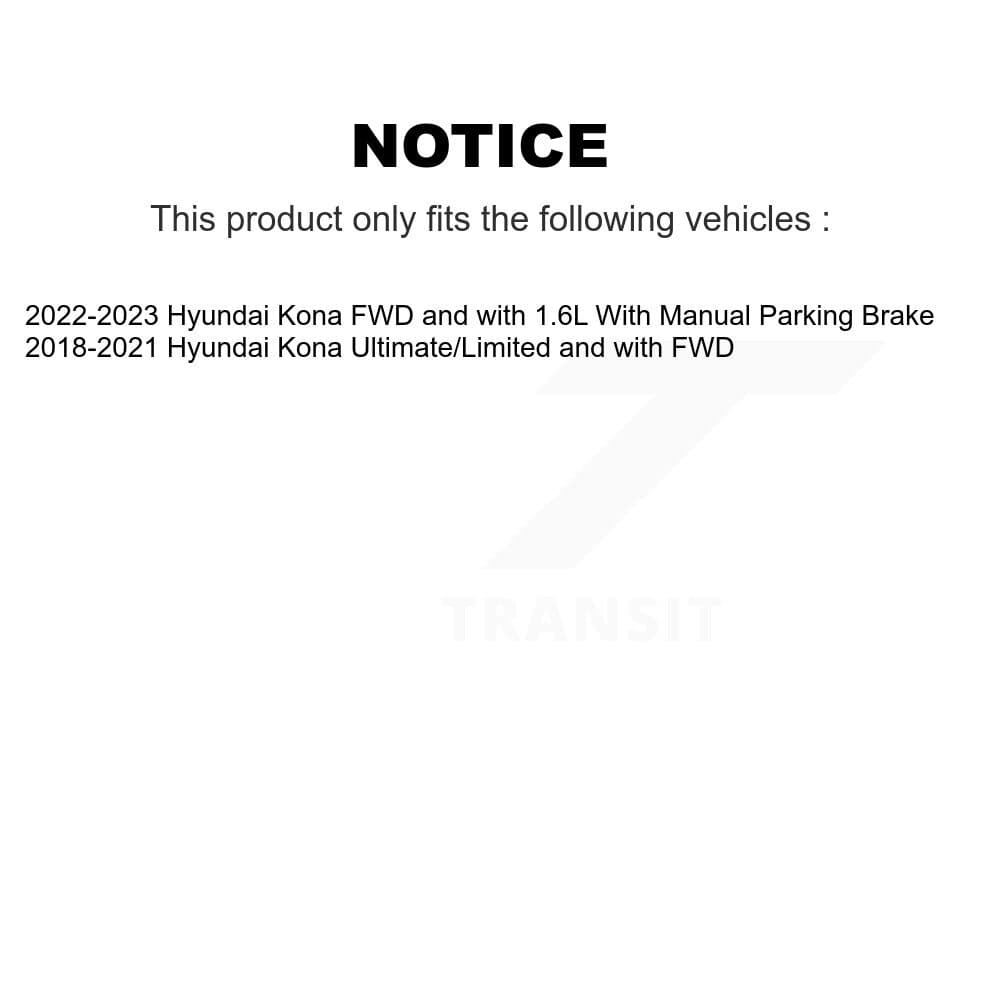 Transit Auto - KGA-104169 - Rear Disc Brake Kits image 19