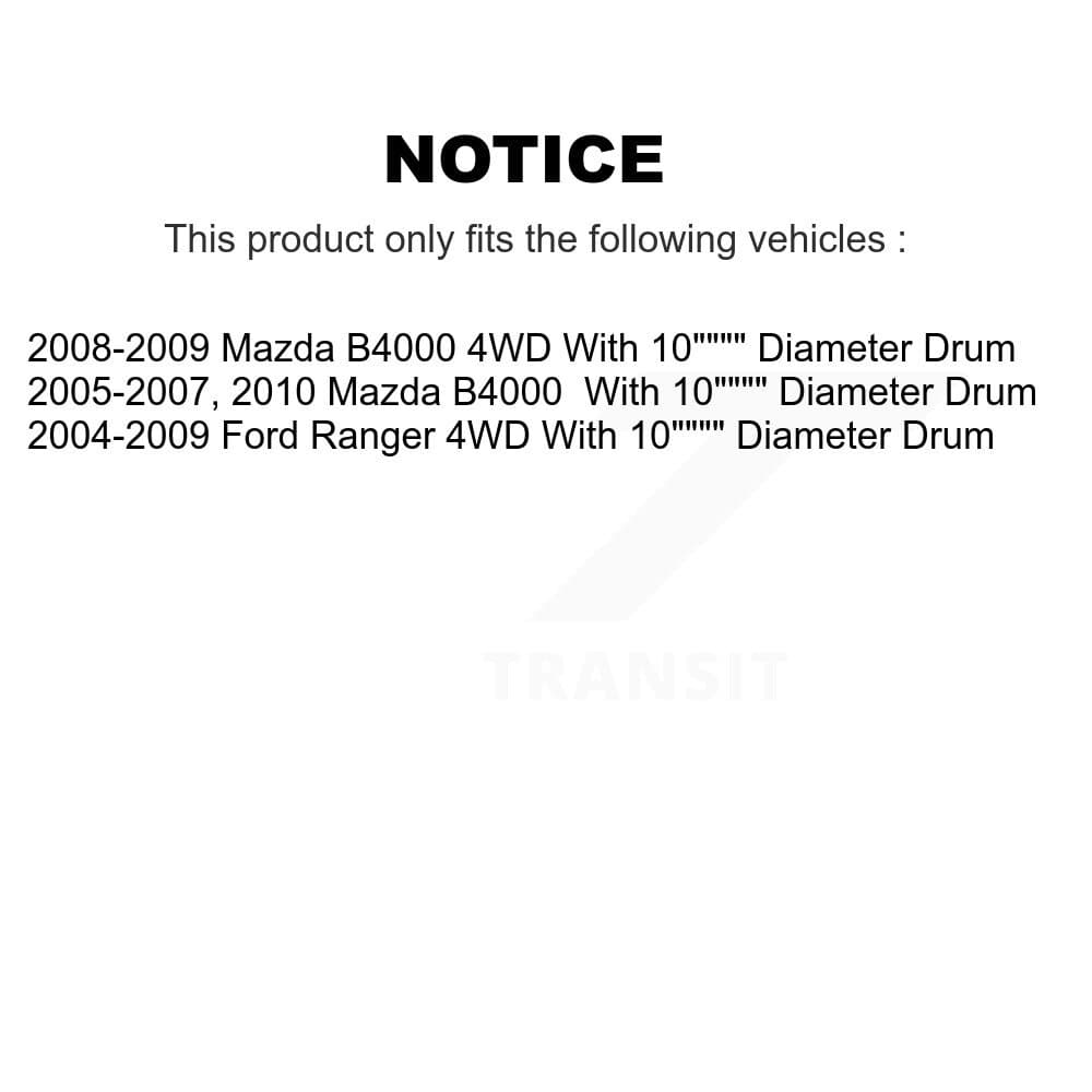 Transit Auto - KGA-104231 - Front and Rear Disc Brake Kits image 24