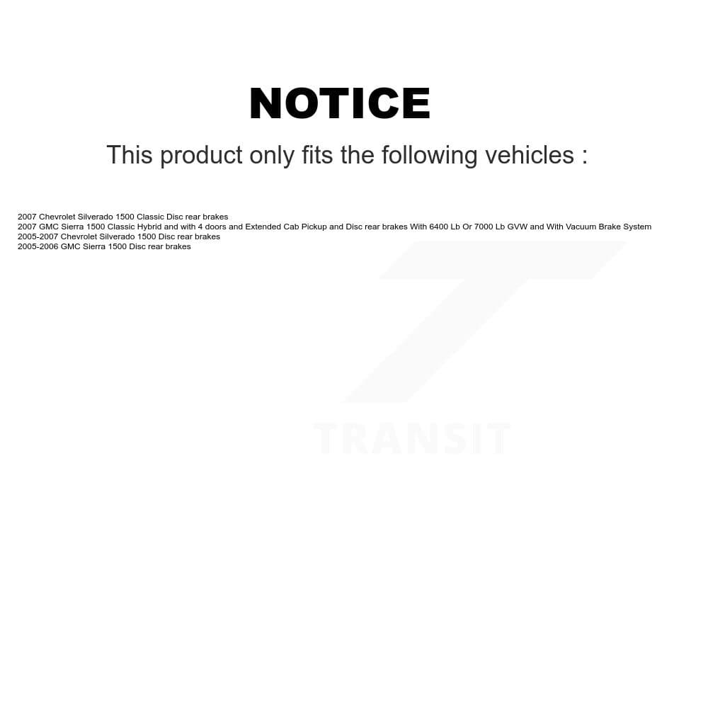 Transit Auto - KGA-104314 - Front and Rear Disc Brake Kits image 24