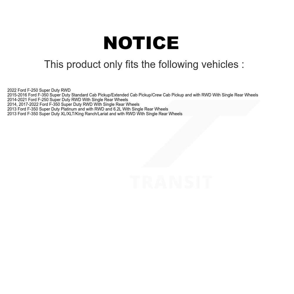 Transit Auto - KGA-104394 - Front and Rear Disc Brake Kits image 24