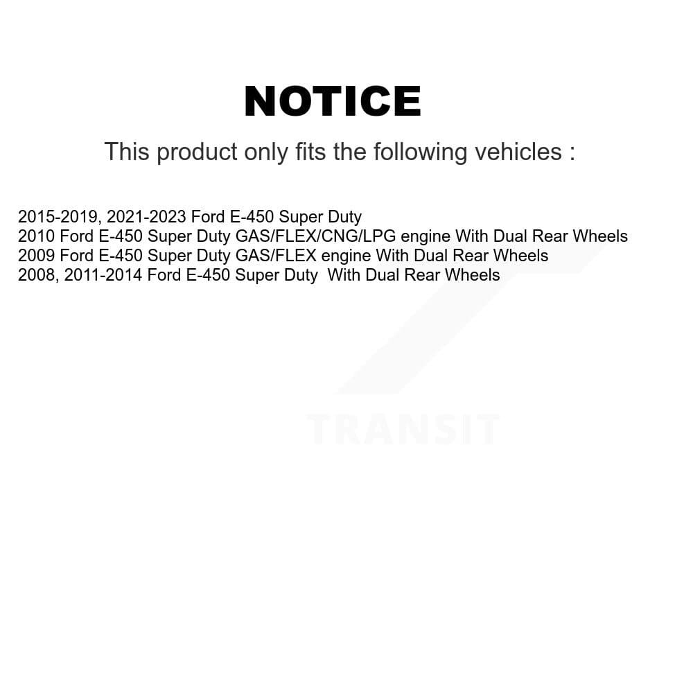 Transit Auto - KGA-104411 - Front and Rear Disc Brake Kits image 24