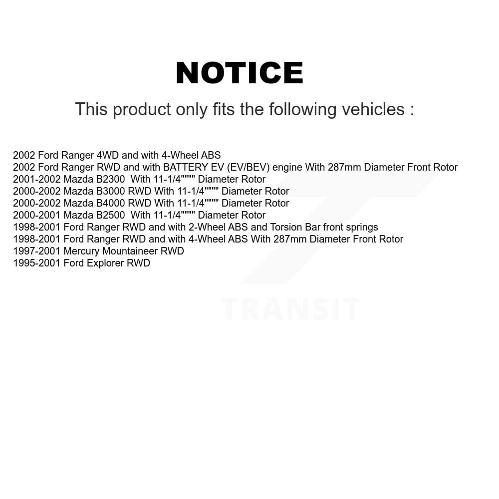 Transit Auto - KGA-104451 - Front Disc Brake Kits image 19