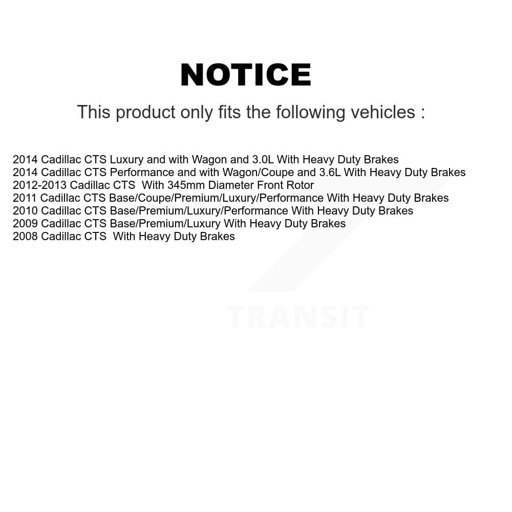 Transit Auto - KGA-104591 - Front Disc Brake Kits image 19