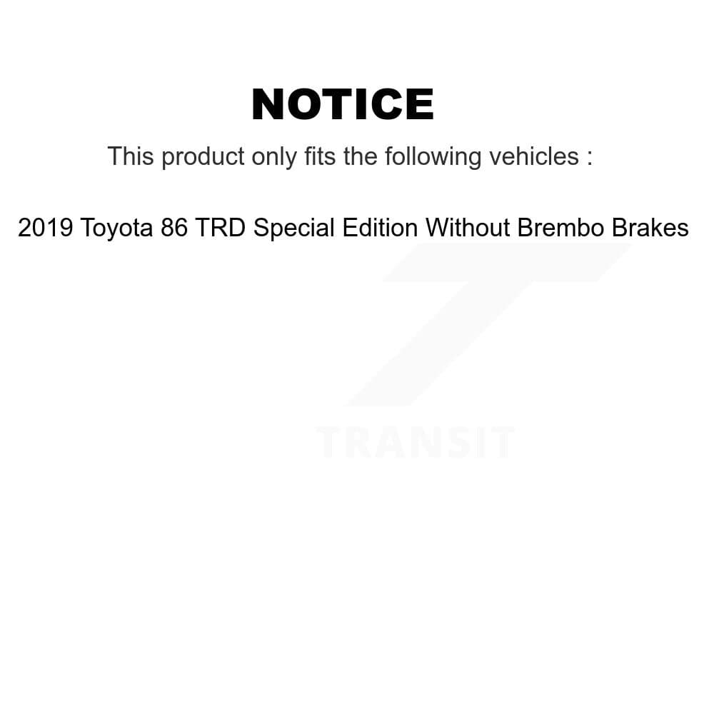 Transit Auto - KGA-104719 - Front Disc Brake Kits image 19