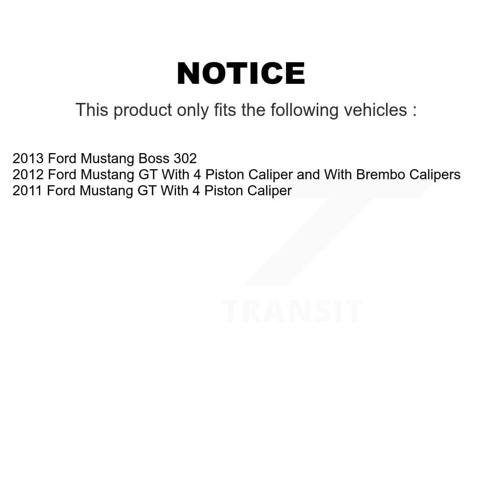 Transit Auto - KGA-105064 - Front and Rear Disc Brake Kits image 19