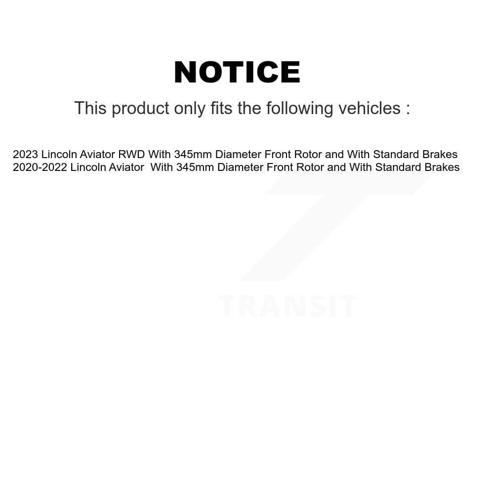 Transit Auto - KGA-105096 - Front and Rear Disc Brake Kits image 19